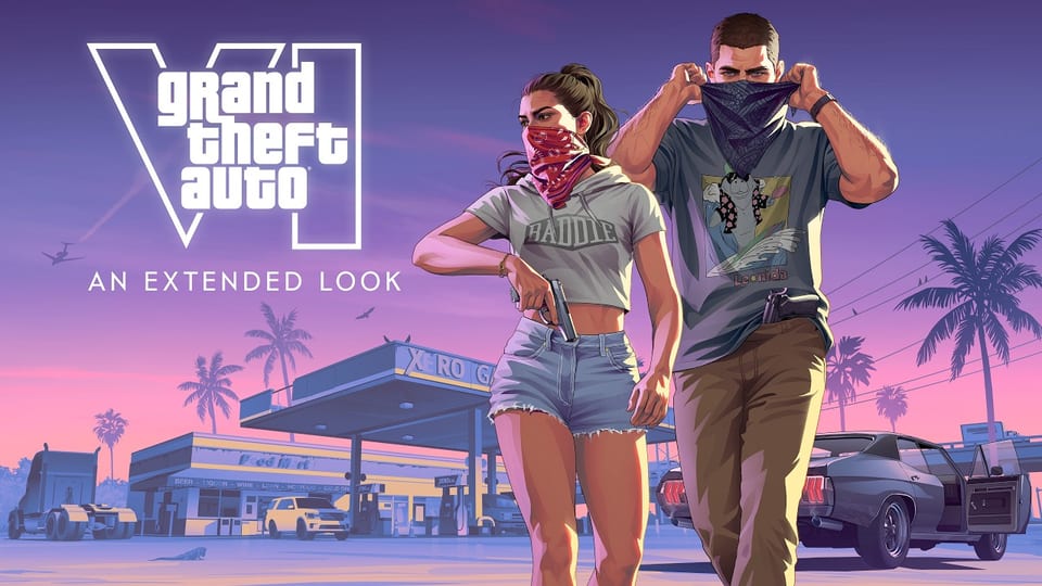 Titelbild des Extended Look: Jason und Lucia mit Bandanas vor einer Tankstelle